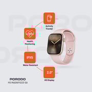 Porodo Magnifico 3 Smartwatch Rose Gold - PD-MAGNIFICO3-GD
