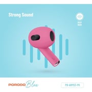 Porodo Wireless Earbuds 3 Pink - PB-ARPD3-PK