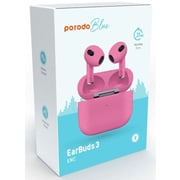 Porodo Wireless Earbuds 3 Pink - PB-ARPD3-PK