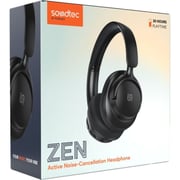 Porodo Soundtec Noise-Canceling On Ear Headset Black - PD-STWLEP025-BK