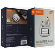 Porodo Soundtec Glimpse Wireless Earbuds White - PD-STWLEP040-WH