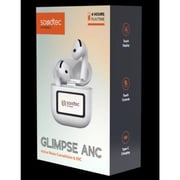 Porodo Soundtec Glimpse Wireless Earbuds White - PD-STWLEP040-WH