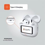 Porodo Soundtec Glimpse Wireless Earbuds White - PD-STWLEP040-WH