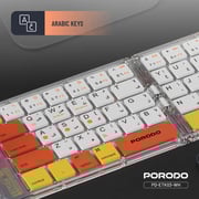 Porodo Bluetooth Folding Keyboard White - PD-ETK03-WH