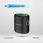 Powerology Bluetooth Speaker Black - PWLAU011
