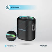 Powerology Bluetooth Speaker Black - PWLAU011