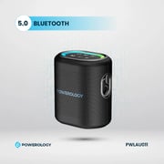Powerology Bluetooth Speaker Black - PWLAU011