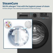 Beko WCV7612UMG FrontLoad Washer 7KG GRY