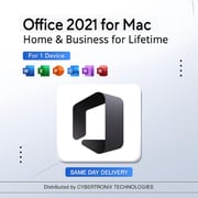 Microsoft Office 2021 for Mac Home & Business Lifetime Subscription for 1 Device Digital License