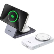 Ugreen 2-in-1 Wireless Charging Stand White - W706-45057