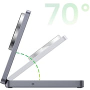 Ugreen 2-in-1 Wireless Charging Stand White - W706-45057