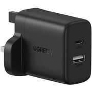 Ugreen Dual Port Wall Charger Black - X227-45304