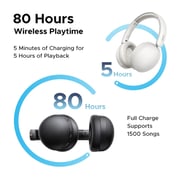 Ugreen Studio Max2 Wireless Over Ear Headset Black - HP205-45018