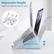 Trands Metallic Laptop Stand Silver - TR-LS021