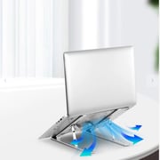 Trands Metallic Laptop Stand Silver - TR-LS021