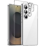 Trands Case With Screen And Lens Protector Clear Samsung Galaxy S25 Ultra - TR-BD2522