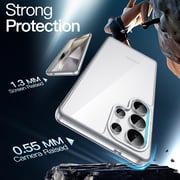 Trands Case With Screen And Lens Protector Clear Samsung Galaxy S25 Ultra - TR-BD2522