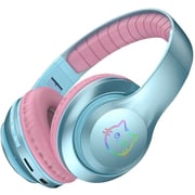 Trands Wireless On Ear Kids Headset Pink - B69