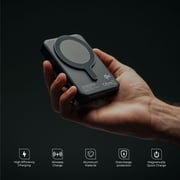 Blupebble MagSafe Power Bank 10000mAh Black - BP-CPMGRIP10000