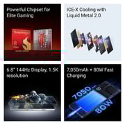Nubia Redmagic 10s Pro 5G 512GB 16GB RAM Dusk Dual Sim Smartphone - NX789J - International Version