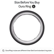 Oura Ring 4 Smart Ring Size 13 Stealth - JZ90-54218-13