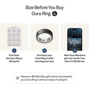 Oura Ring 4 Smart Ring Size 14 Stealth - JZ90-54218-14