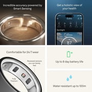 Oura Ring 4 Smart Ring Size 14 Stealth - JZ90-54218-14