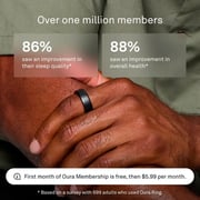 Oura Ring 4 Smart Ring Size 14 Stealth - JZ90-54218-14