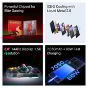 Nubia Redmagic 10s Pro 5G 1TB 24GB RAM Dusk Dual Sim Smartphone - NX789J - International Version