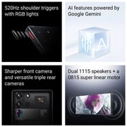 Nubia Redmagic 10s Pro 5G 1TB 24GB RAM Moonlight Dual Sim Smartphone - NX789J - International Version