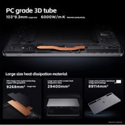 Nubia Redmagic Gaming Pro Tablet - WiFi 512GB 16GB RAM 10.9inch Snowfall - NP03J - International Version