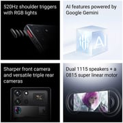 Nubia Redmagic 10s Pro 5G 512GB 16GB RAM Moonlight Dual Sim Smartphone - NX789J - International Version
