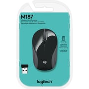 Logitech M187 Ultra Wireless Mouse Black - 910-002726