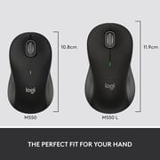 Logitech M550 L Signature Wireless Mouse Black - 910-007238