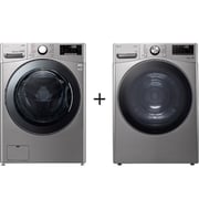 LG Front Load Washer 24 kg - F0P3CYVDT + RH18U8EVCW Dryer 18 kg