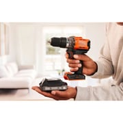 Black and Decker Cordless Hammer Drill - BD-BCD383D1XC-GB