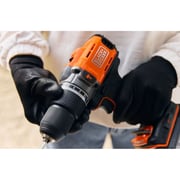 Black and Decker Cordless Hammer Drill - BD-BCD383D1XC-GB