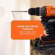 Black and Decker Cordless Hammer Drill - BD-BCD383D2XK-GB