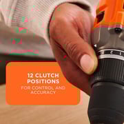 Black and Decker Cordless Hammer Drill - BD-BCD383D2XK-GB