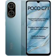 Xiaomi Poco C71 4G 128GB 4GB RAM Cool Blue Dual Sim Smartphone - 25028PC03G - International Version