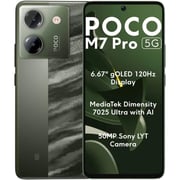 Xiaomi Poco M7 Pro 5G 256GB 12GB RAM Green Dual Sim Smartphone - 2409FPCC4G - International Version