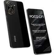 Xiaomi Poco C71 4G 128GB 4GB RAM Black Dual Sim Smartphone - 25028PC03G - International Version
