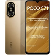 Xiaomi Poco C71 4G 128GB 4GB RAM Desert Gold Dual Sim Smartphone - 25028PC03G - International Version