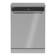 Sharp Dishwasher 15 Person 60 cm Inverter Digital 10 Programs Stainless, QW-V1015A-SS