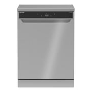 Sharp Dishwasher 14 Person 60 cm Inverter Digital 10 Programs Stainless, QW-V1014A-SS