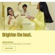 Bose SoundLink Plus Portable Bluetooth Speaker Citrus Yellow - 894040-0300