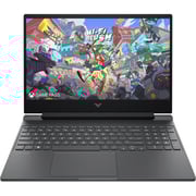 HP Victus Gaming (2025) Laptop - 13th Gen / Intel Core i7-13620H / 15.6inch FHD / 512GB SSD / 16GB RAM / 6GB NVIDIA GeForce RTX 3050 Graphics / Windows 11 Home / English & Arabic Keyboard / Mica Silver / Middle East Version - [15-FA2018NE]