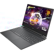 HP Victus Gaming (2025) Laptop - 13th Gen / Intel Core i7-13620H / 15.6inch FHD / 512GB SSD / 16GB RAM / 6GB NVIDIA GeForce RTX 3050 Graphics / Windows 11 Home / English & Arabic Keyboard / Mica Silver / Middle East Version - [15-FA2018NE]