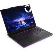 Lenovo Legion 9 18IAX10 Gaming (2025) Laptop - 2nd Series / Intel Core Ultra 9-275HX / 18inch WQUXGA / 4TB SSD / 64GB RAM / 24GB NVIDIA GeForce RTX 5090 / Windows 11 Home / English & Arabic Keyboard / Eclipse Black / Middle East Version - [83EY0002AX]
