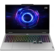 Lenovo LOQ 15IRX10 Gaming (2025) Laptop - 13th Gen / Intel Core i7-13650HX / 15.6inch FHD / 512GB SSD / 24GB RAM / 8GB NVIDIA GeForce RTX 5060 Graphics / Windows 11 Home / English & Arabic Keyboard / Luna Grey / Middle East Version - [83JE004FAX]